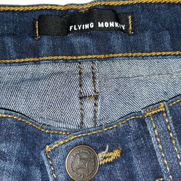 Flying Monkey Low Rise Boot Cut Jeans USA Made 5‎ - Picture 3 of 6